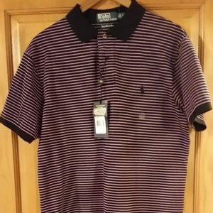 STRIPED POLO BY RALPH LAUREN NWT